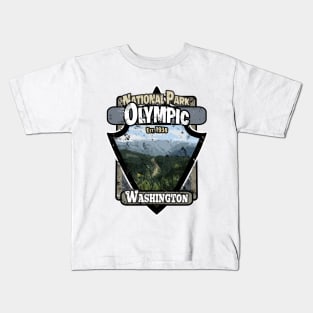 Olympic - National Park USA - Washington Kids T-Shirt